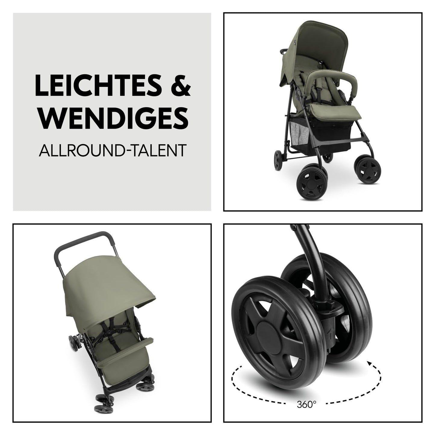 hauck Buggy Sport Olive