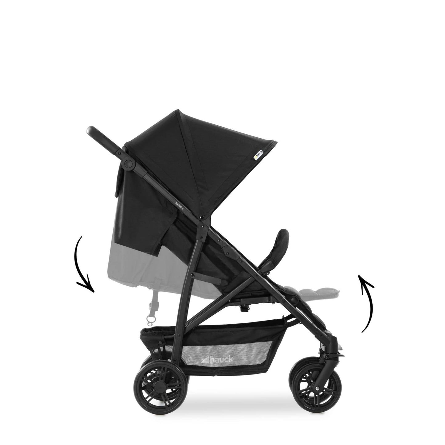 hauck Rapid 4 Buggy Black