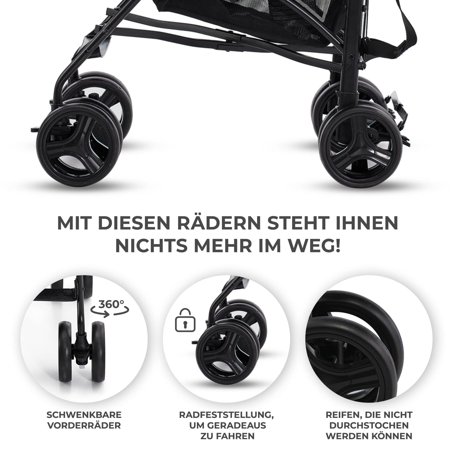 Kinderkraft TIK Buggy Grün