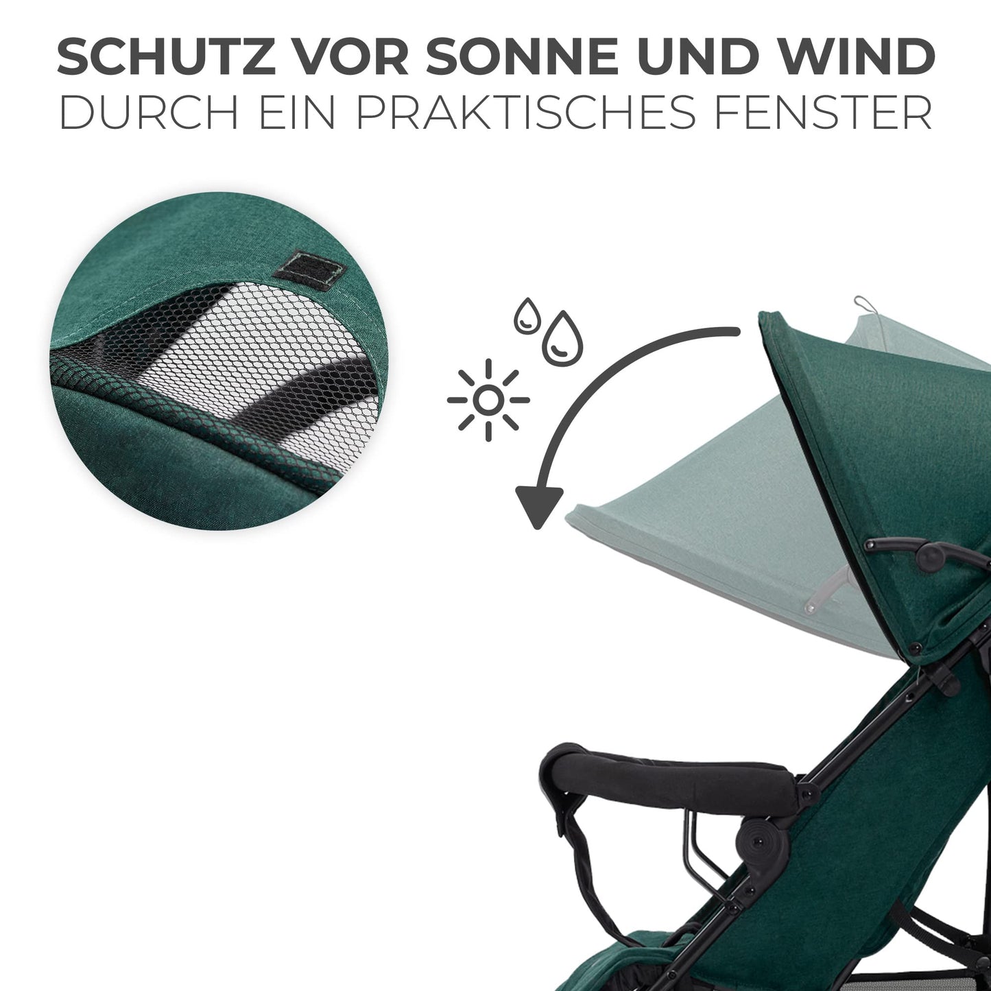Kinderkraft TIK Buggy Grün