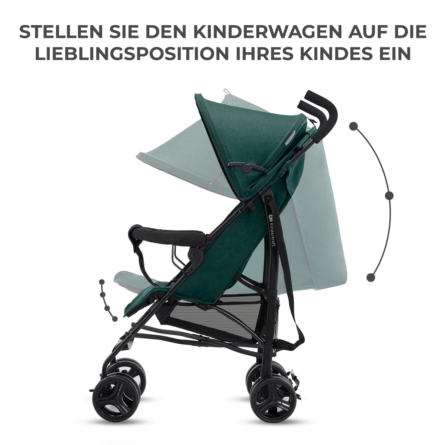Kinderkraft TIK Buggy Grün