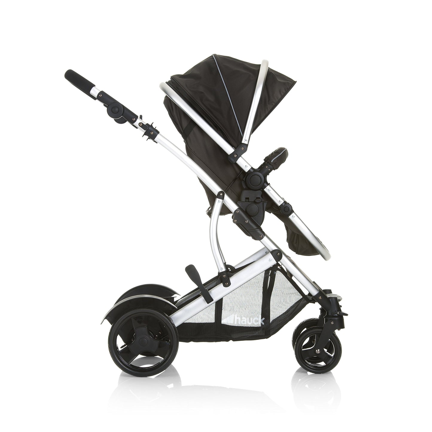 hauck Duett 2 Geschwisterwagen Black Forest